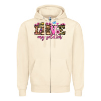 Sandshell love my soldier olivia Zipper Hoodie - OliviaCreatesArt