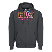 Smoke love my soldier olivia Zipper Hoodie - OliviaCreatesArt
