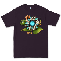 Plum gemstone sunflower Premium Tee - JahusDesignShop