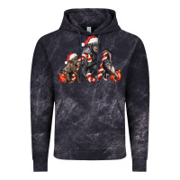 Cloud Black christmas chimpanzee and gorilla Vintage Hoodie - LillyAllenDesigns