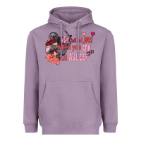 Lavender sloth why fall in love when you can fall asleep Heavyweight Hoodie - FaDigitalArtStudio