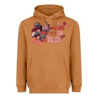 Meerkat sloth why fall in love when you can fall asleep Heavyweight Hoodie - FaDigitalArtStudio