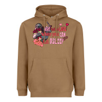 Toasted Coconut sloth why fall in love when you can fall asleep Heavyweight Hoodie - FaDigitalArtStudio