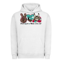 Pigment Lunar Rock peace love maine coon cat Urban Hoodie - LillyAllenDesigns