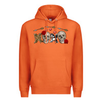 Carrot Xoxo Valentine skulls Valentine's Day Premium Hoodie - FaDigitalArtStudio