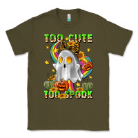 Army Green too cute too spook Classic Tee - LillyAllenDesigns
