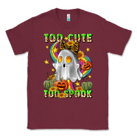 Burgundy too cute too spook Classic Tee - LillyAllenDesigns