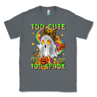 Charcoal Heather too cute too spook Classic Tee - LillyAllenDesigns