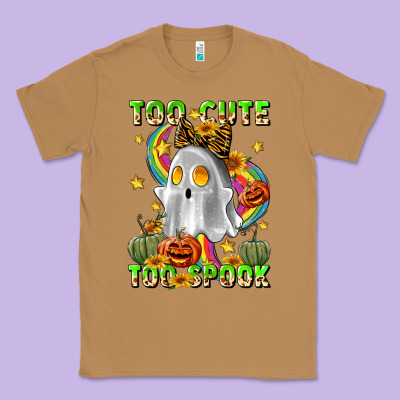 Too Cute Too Spook Classic Tee Designed By Lillyallendesigns