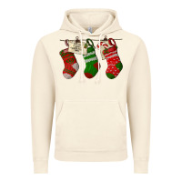 Vintage Artic Christmas Socks With Santa Letter Vintage Hoodie - LillyAllenDesigns