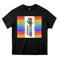 Black different is beautiful Heavy Core Tee - MaliasSmallBusiness