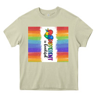Mossy different is beautiful Heavy Core Tee - MaliasSmallBusiness