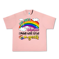 Salmon the only choice i made was to be myself Urban Heavy Tee - Artiststas