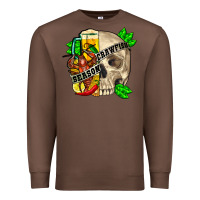 Chestnut skull crawfish season Premium Sweatshirt - FaDigitalArtStudio