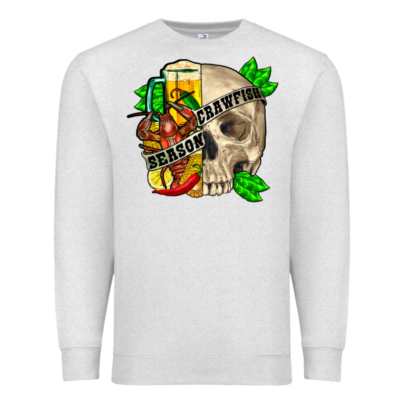 Skull Crawfish Season Premium Sweatshirt by FaDigitalArtStudio | Teevron