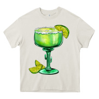 Cream mexican margarita Heavy Core Tee - AdoDesignShop