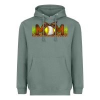 Sage Baseball And Softball Mom Libbey Glass Heavyweight Hoodie - BundleAndBundleShop