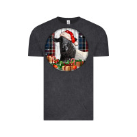 Vintage Black christmas dorper sheep Vintage Tee - LillyAllenDesigns