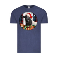 Vintage Denim christmas dorper sheep Vintage Tee - LillyAllenDesigns