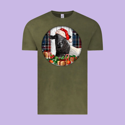 Christmas Dorper Sheep Vintage Tee Designed By Lillyallendesigns