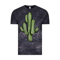 Cloud Black cactus Vintage Tee - JahusDesignShop