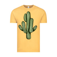 Vintage Mustard cactus Vintage Tee - JahusDesignShop