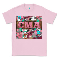 Bubblegum Pink cma Classic Tee - LillyAllenDesigns