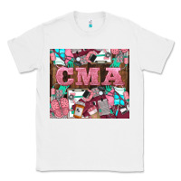 White cma Classic Tee - LillyAllenDesigns