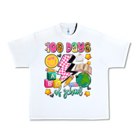 White 100 days of school Urban Heavy Tee - Artiststas