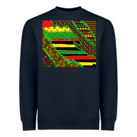 Navy juneteetnh brush Heavyweight Sweatshirt - TumblerDesignByShophia