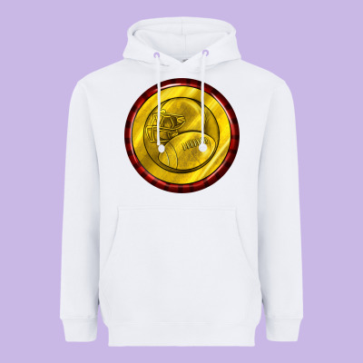 American Football Round Earrings Heavyweight Hoodie Designed By Bundleandbundleshop