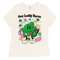 Bone one lucky nurse belt bag Ladies Tee - MaliasSmallBusiness