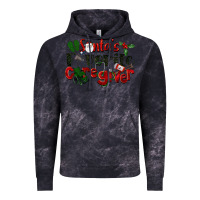 Cloud Black Santa's Favorite Caregiver Christmas Vintage Hoodie - LillyAllenDesigns