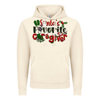 Vintage Artic Santa's Favorite Caregiver Christmas Vintage Hoodie - LillyAllenDesigns