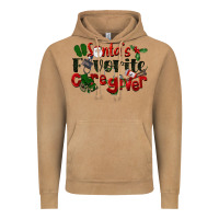Santa's Favorite Caregiver Christmas Vintage Hoodie | Teevron