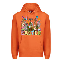 Carrot Happy Easter bunnys Premium Hoodie - OliviaCreatesArt