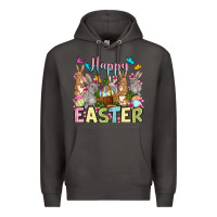 Smoke Happy Easter bunnys Premium Hoodie - OliviaCreatesArt