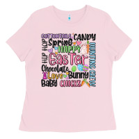 Bubblegum Pink easter subway Ladies Tee - MaliasSmallBusiness