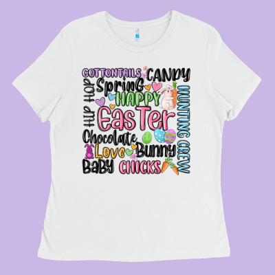 Easter Subway Ladies Tee Designed By Maliassmallbusiness