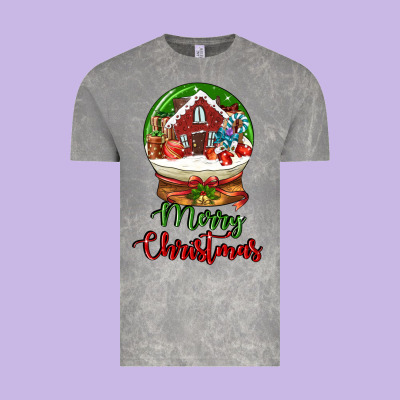 Merry Christmas Vintage Tee Designed By Lillyallendesigns