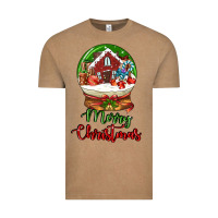 Vintage Coffee Merry Christmas Vintage Tee - LillyAllenDesigns