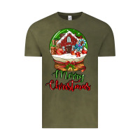Vintage Olive Merry Christmas Vintage Tee - LillyAllenDesigns