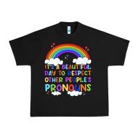 Black it's a beautiful day to respect other people's pro Urban Heavy Tee - Artiststas