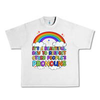 Lunar Rock it's a beautiful day to respect other people's pro Urban Heavy Tee - Artiststas