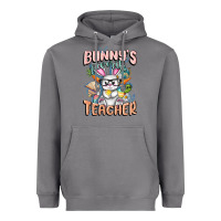 Storm Bunny's Favorite Teacher Easter Day Heavyweight Hoodie - FaDigitalArtStudio
