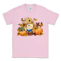 Bubblegum Pink fall scarecrow Classic Tee - LillyAllenDesigns