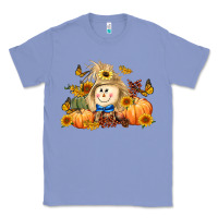 Colony Blue fall scarecrow Classic Tee - LillyAllenDesigns