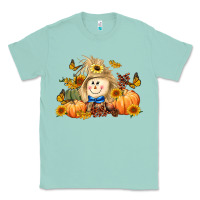 Seafoam fall scarecrow Classic Tee - LillyAllenDesigns