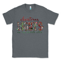 Charcoal Heather Dreaming Wine Christmas Classic Tee - SublimationCraftShop
