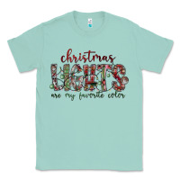 Seafoam Dreaming Wine Christmas Classic Tee - SublimationCraftShop